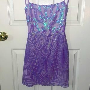 Dress online, never been worn.